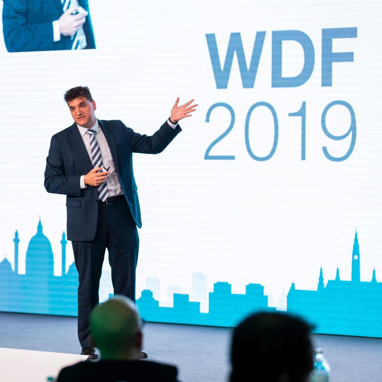 Michael Weilguny als Keynote Speaker am Wheel Detection Forum 2019