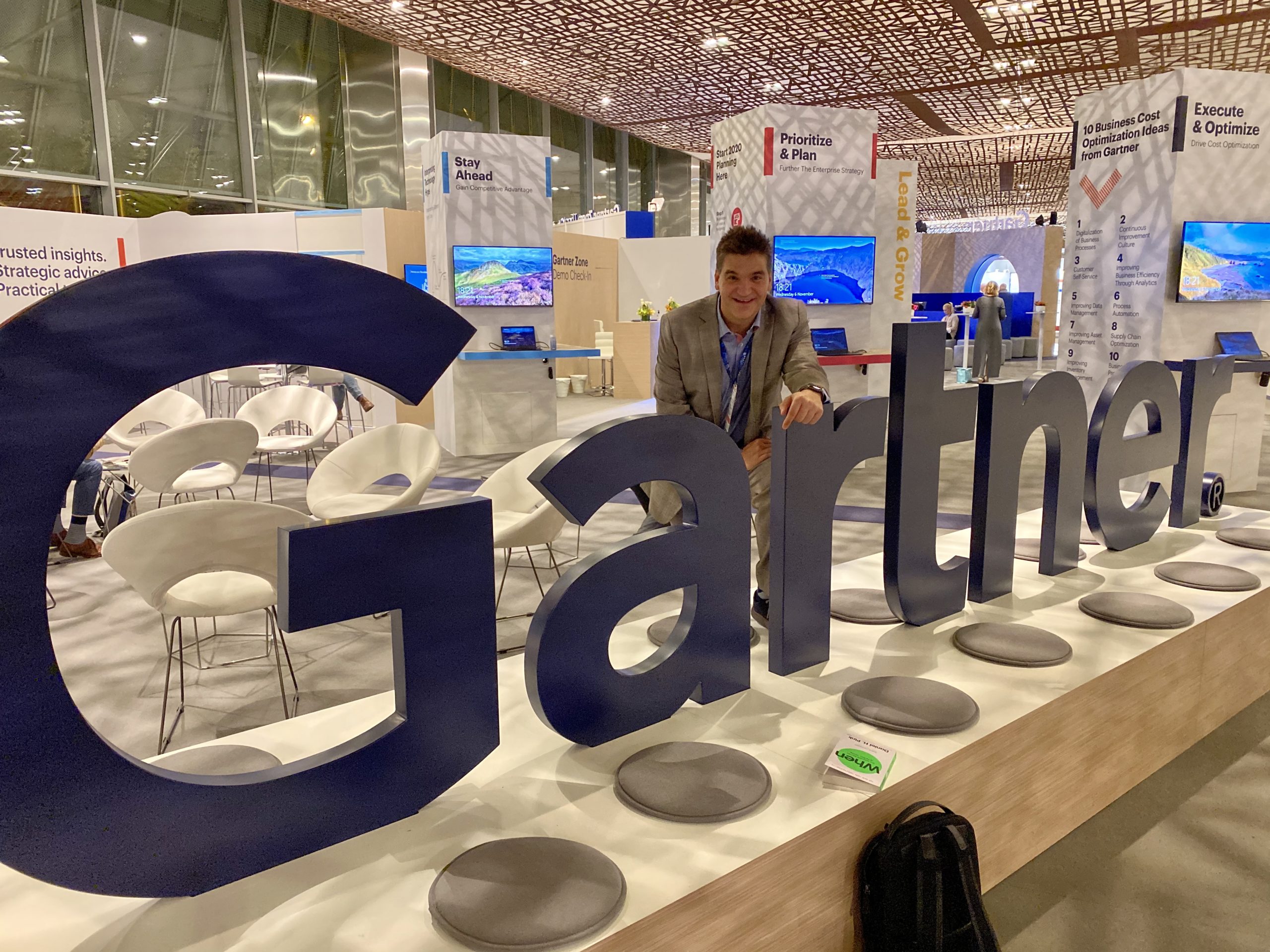 Michael Weilguny beim Gartner Symposium/ITxpo - Barcelona 2019